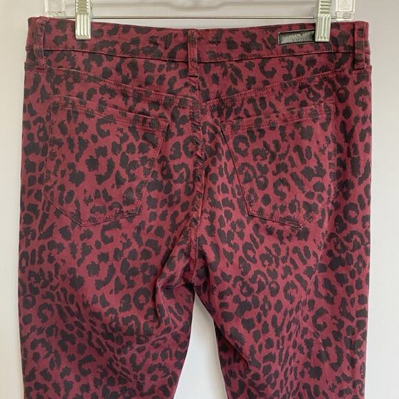 Sanctuary -The Social Standard - Skinny Ankle Jean Red Cat 6 X 26 - Picture 7 of 13